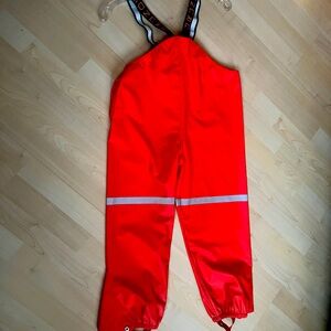Grundens kids fishing bibs size 8
